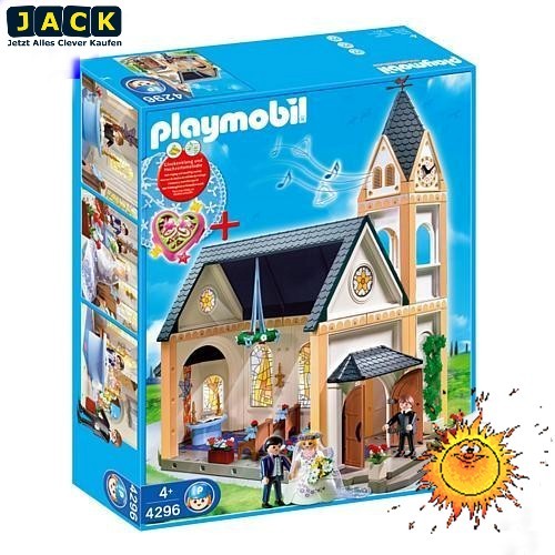 NAGELNEU+OVP ♥ PLAYMOBIL 4296 ♥ KIRCHE ♥ ♥