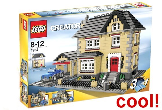 LEGO CREATOR 4954 STADTHAUS HAUS VILLA TOWN HOUSE SELTEN RARITÄT